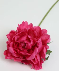 Inspire Me! Home Decor 23" Bright Pink Peony Stem