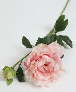 Inspire Me! Home Decor 31" Pink Budding Peony Stem