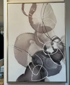 Inspire Me! Home Decor Abstract Circles Painting