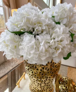Inspire Me! Home Decor 23.5" Real Touch White Hydrangea 11 Inspire Me! Home Decor 23.5