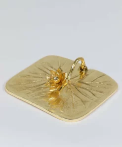 Inspire Me! Home Decor Gold Lotus Napkin Holder 13 Inspire Me! Home Decor Gold Lotus Napkin Holder