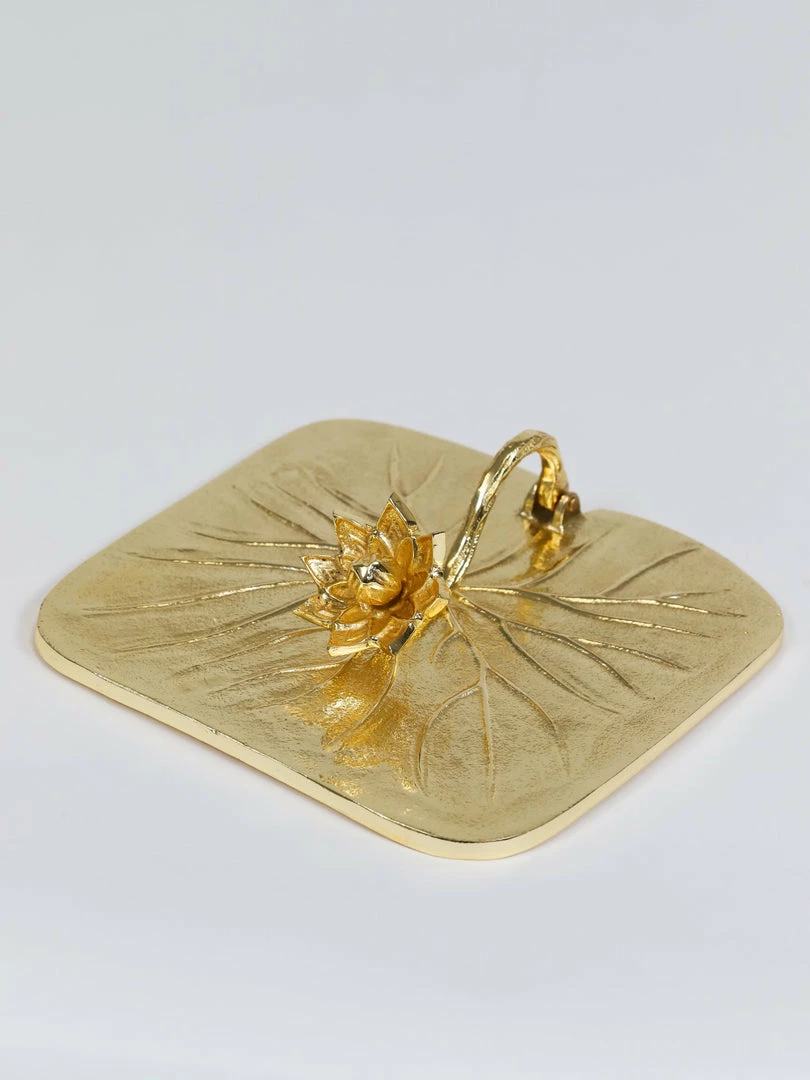 Inspire Me! Home Decor Gold Lotus Napkin Holder 8 Inspire Me! Home Decor Gold Lotus Napkin Holder
