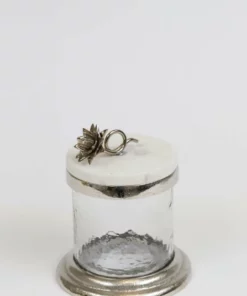 Inspire Me! Home Decor Gold Or Silver Canisters With Floral Lotus Lid (2 Colors) 28 Inspire Me! Home Decor Gold Or Silver Canisters With Floral Lotus Lid (2 Colors)