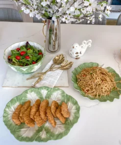 Inspire Me! Home Decor Lettuce Serving Platter KITCHEN