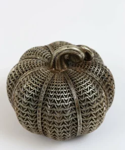 Inspire Me! Home Decor Antique Gold Resin Pumpkin (3 Styles) 10 Inspire Me! Home Decor Antique Gold Resin Pumpkin (3 Styles)