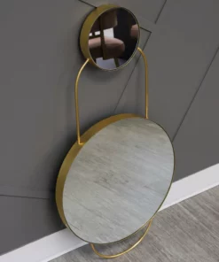 Inspire Me! Home Decor Contemporary Circular Wall Mirror WALL ART & MIRRORS