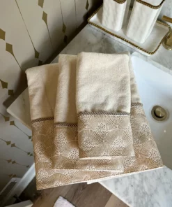 Inspire Me! Home Decor Decorative Shell Towel (2 Colors, 3 Styles) 11 Inspire Me! Home Decor Decorative Shell Towel (2 Colors, 3 Styles)