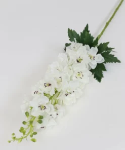 Inspire Me! Home Decor 37.5" White Delphinium Stem