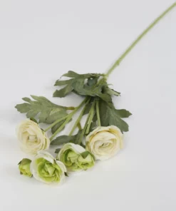 Inspire Me! Home Decor 26" White Ranunculus Stem