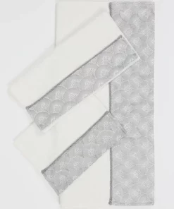 Inspire Me! Home Decor Decorative Shell Towel (2 Colors, 3 Styles)