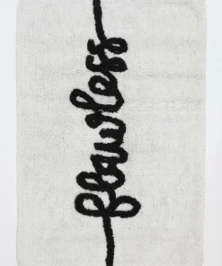Inspire Me! Home Decor Flawless White Bath Rug BATHROOM