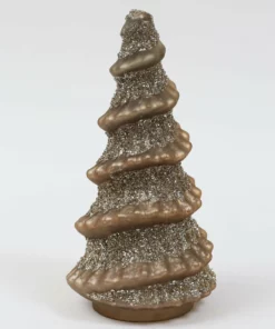 Inspire Me! Home Decor Mercury Glass Tree With Bead And Glitter Detail