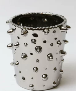 Inspire Me! Home Decor Studded Vase (2 Colors) Gold