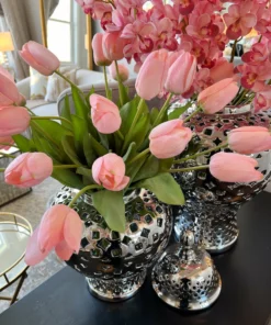 Inspire Me! Home Decor 27" Pink Real Touch Tulip Stem 9 Inspire Me! Home Decor 27