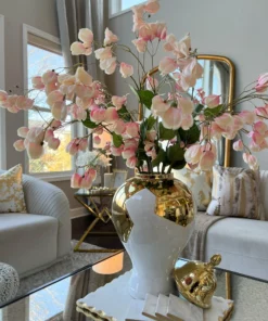 Inspire Me! Home Decor 39" Pink Lantern Flower Stem 8 Inspire Me! Home Decor 39