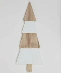 Inspire Me! Home Decor Wooden Christmas Tree Charcuterie Board