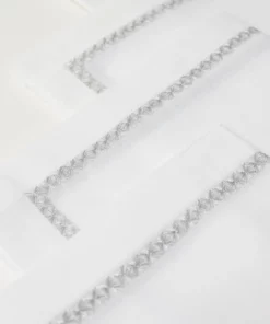 Inspire Me! Home Decor Set Of 4 Embroidered Border Napkins (2 Colors)