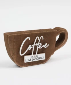 Inspire Me! Home Decor WALL ART & MIRRORS Coffee Mug Sign (3 Styles)