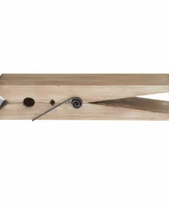 Inspire Me! Home Decor Natural Wood Clothespin Shelves (2 Sizes)