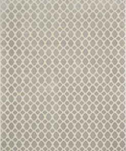 Nourison Joli Area Rug - Grey/Ivory (2 Sizes) PILLOWS, RUGS, & THROWS