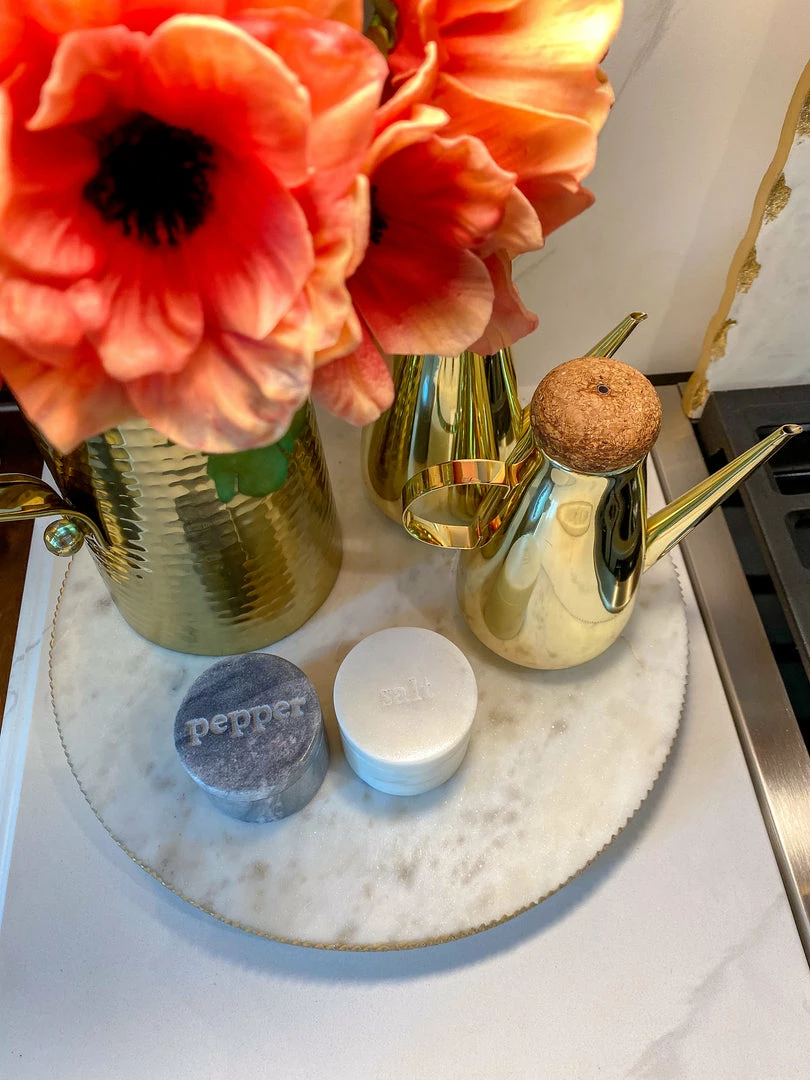 Inspire Me! Home Decor Black And White Marble Salt And Pepper Containers 5 Inspire Me! Home Decor Black And White Marble Salt And Pepper Containers