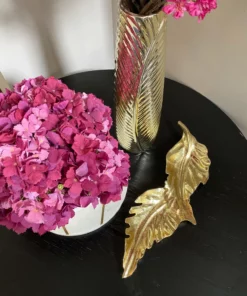 Inspire Me! Home Decor Double Metal Leaf Tray (2 Colors)