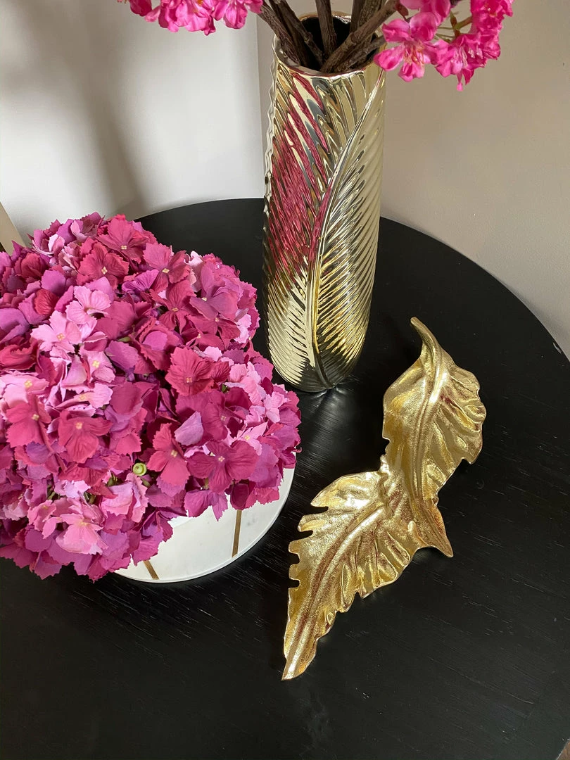 Inspire Me! Home Decor Double Metal Leaf Tray (2 Colors) 4 Inspire Me! Home Decor Double Metal Leaf Tray (2 Colors)