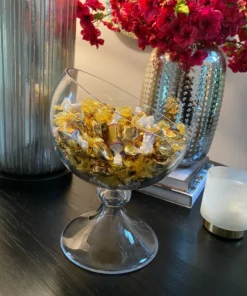 Inspire Me! Home Decor Glass Globe Jar