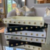 Inspire Me! Home Decor Studded Decorative Wood Trays (4 Colors) 2 Inspire Me! Home Decor Studded Decorative Wood Trays (4 Colors)