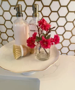 Inspire Me! Home Decor Small Cherry Blossom In Glass Jar (3 Colors)