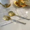 Inspire Me! Home Decor Gold And Silver Serving Spoons