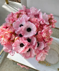 Inspire Me! Home Decor Light Pink Real Touch Mini Poppy