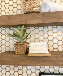 Inspire Me! Home Decor Plant In Wicker Basket Vase (Set Of 2)