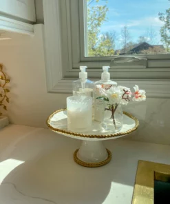 Inspire Me! Home Decor Small Cherry Blossom In Glass Jar (3 Colors) 13 Inspire Me! Home Decor Small Cherry Blossom In Glass Jar (3 Colors)