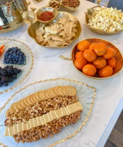 Inspire Me! Home Decor Golden Leaf Bowl