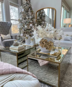 Inspire Me! Home Decor White Vase With Gold Floral Design 11 Inspire Me! Home Decor White Vase With Gold Floral Design