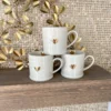Inspire Me! Home Decor Cream & Gold Sweetheart Mug