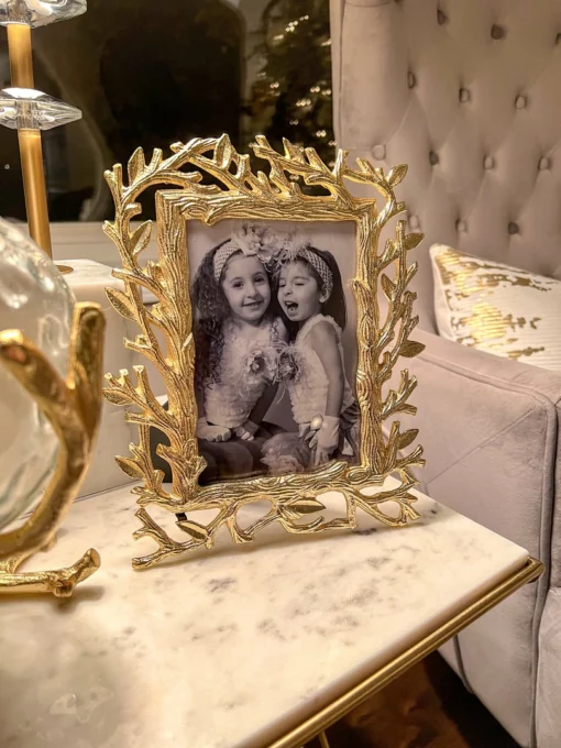 Inspire Me! Home Decor Picture Frames Golden Branch Photo Frame