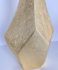 Inspire Me! Home Decor Abstract Textured Metal Vase