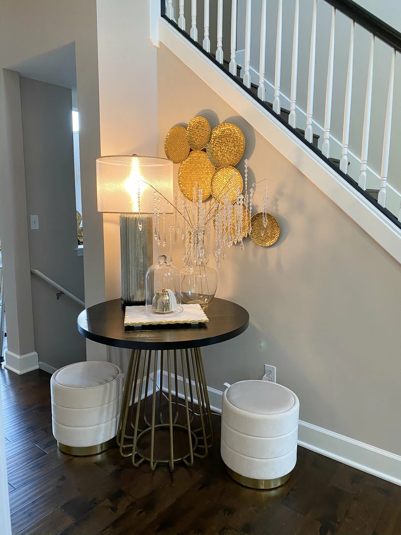 Inspire Me! Home Decor WALL ART & MIRRORS Gold Circle Textured Wall Decor 4 Inspire Me! Home Decor WALL ART & MIRRORS Gold Circle Textured Wall Decor