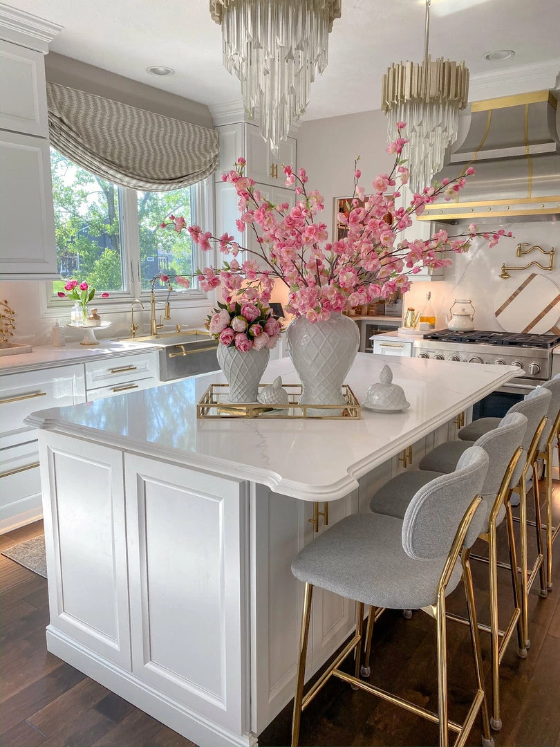 Inspire Me! Home Decor White Lattice Ginger Jar (2 Sizes) 3 Inspire Me! Home Decor White Lattice Ginger Jar (2 Sizes)