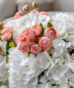 Inspire Me! Home Decor Floral Stems Ranunculus Bundle Stem (2 Colors)