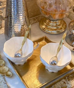 Inspire Me! Home Decor KITCHEN Willow Leaf Spoon Set Of 4