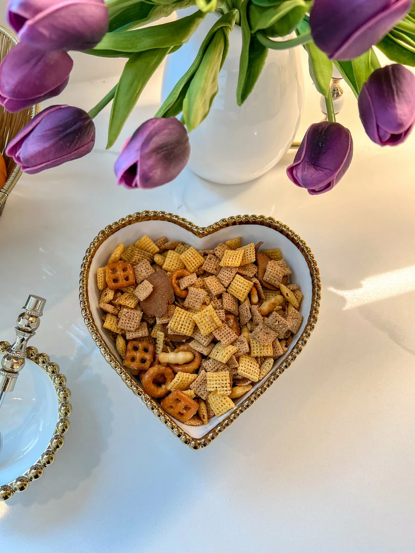 Inspire Me! Home Decor Gold Heart Bowl (2 Colors) 4 Inspire Me! Home Decor Gold Heart Bowl (2 Colors)