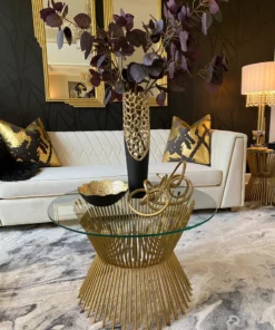 Inspire Me! Home Decor Gold And Matte Black Bowl W/ Textured Finish