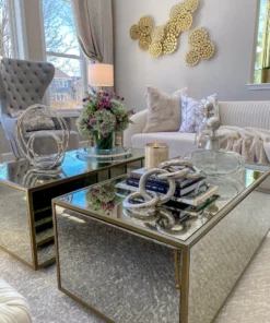 Inspire Me! Home Decor Glass Bottle With Silver Ball Stopper (2 Sizes)