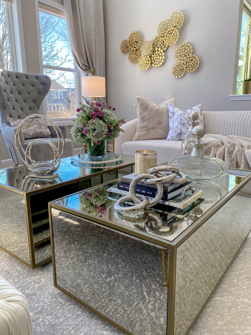 Inspire Me! Home Decor Glass Bottle With Silver Ball Stopper (2 Sizes) 4 Inspire Me! Home Decor Glass Bottle With Silver Ball Stopper (2 Sizes)