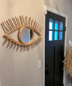 Inspire Me! Home Decor Evil Eye Wall Mirror