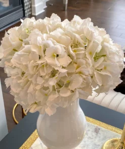 Inspire Me! Home Decor Floral Stems Real-Touch Hydrangea Stem (4 Colors)