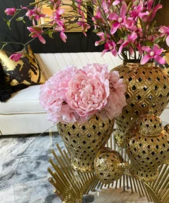 Inspire Me! Home Decor Small Gold Ginger Jar